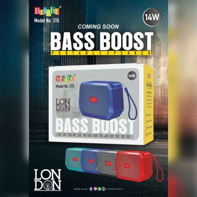 Bass Boost Portable Speaker